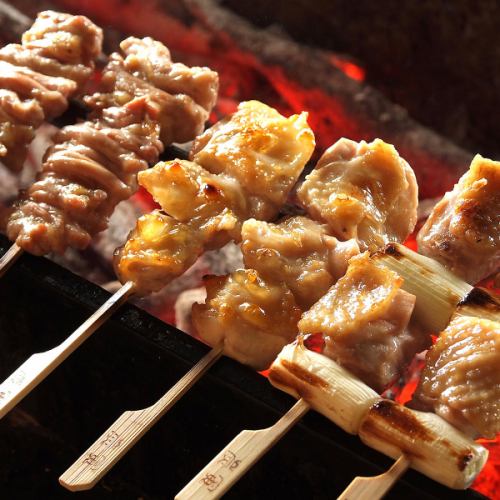 国産鶏使用！串焼き5種盛り合わせ