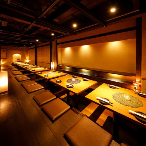 多様な個室完備!!風情ある上質な和モダン空間♪