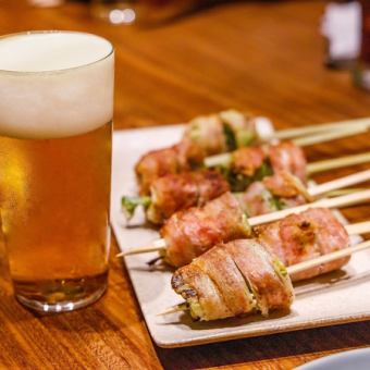 ＊お得・３時間＊＜焼き鳥/一品料理食べ放題！＞109品 食べ放題！ 4,100円 (税込)