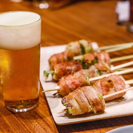 ＊お得・３時間＊＜焼き鳥/一品料理食べ放題！＞109品 食べ放題！ 4,100円 (税込)