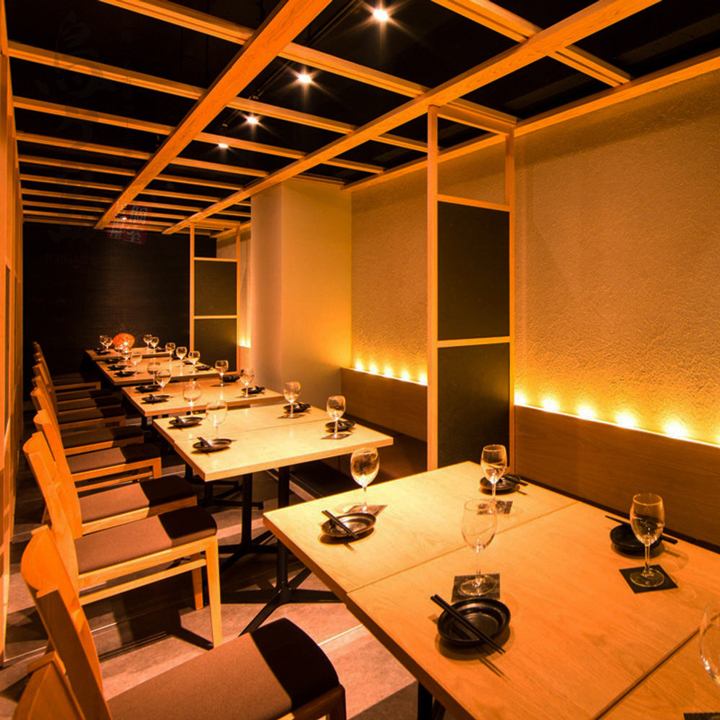 Completely private room! From small groups to large groups, everyone can be accommodated in a private room♪