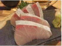 Amberjack sashimi (1 serving)