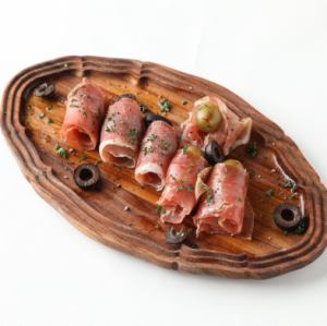 OLIVE & HAM/オリーブ生ハム巻き