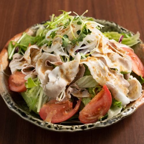 Wagyu shabu-shabu salad
