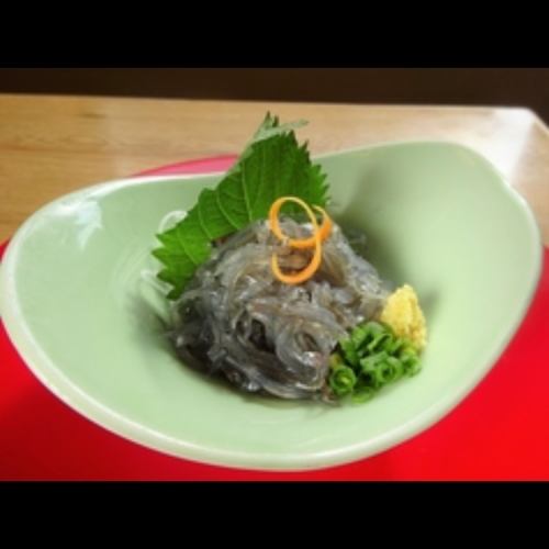 Enoshima specialty raw whitebait