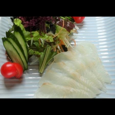 白身魚のサラダ