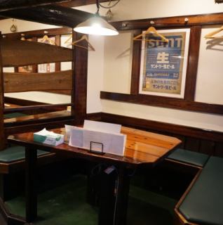 個室利用も可能です。