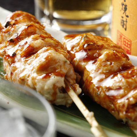 烤鸡肉串Tsukune