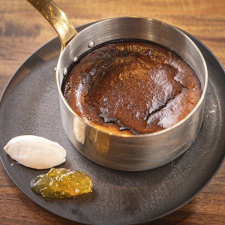 自家製バスクチーズケーキ