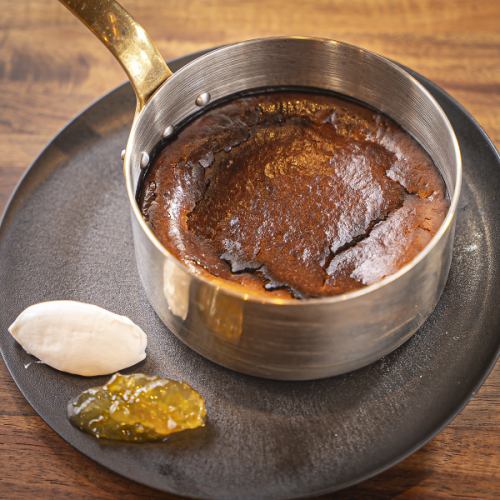 自家製バスクチーズケーキ