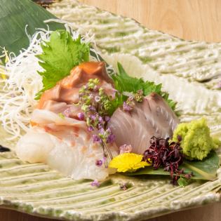 季節の鮮魚のお刺身盛り合わせ