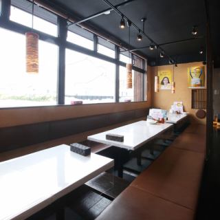 6人がけ×5