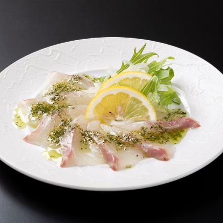 sea bream carpaccio