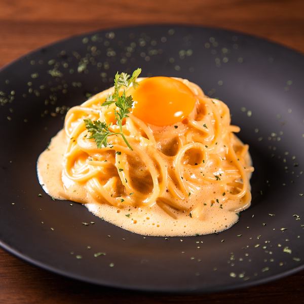 【おすすめ！】旨味が詰まった新感覚パスタ♪卵と和だしのペペロンチーノ！