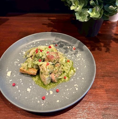 鶏肉のジェノベーゼ