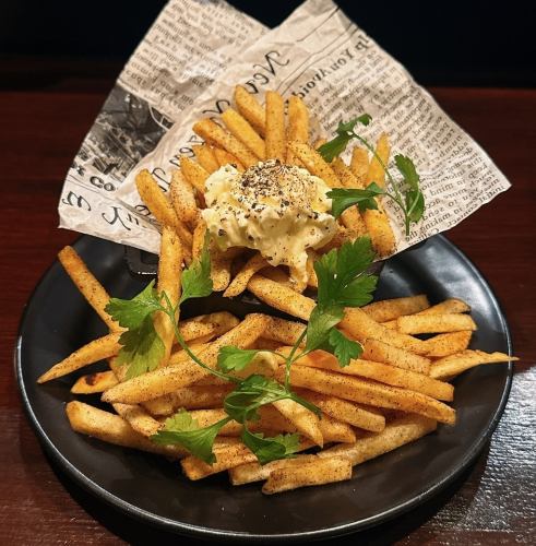 トリュフ香るフライドポテト ハニーマスカルポーネ