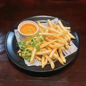 French fries (anchovy mayo or cheddar sauce)