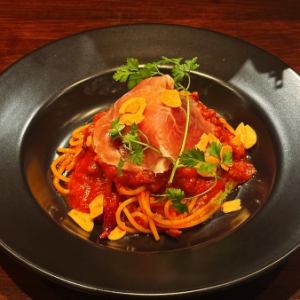 Spicy Arrabbiata with Prosciutto