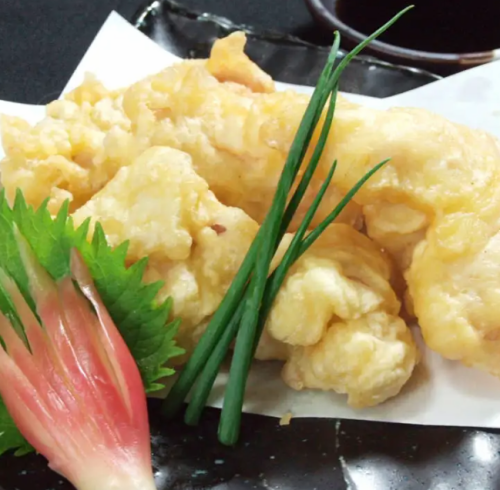 Oita specialty chicken tempura