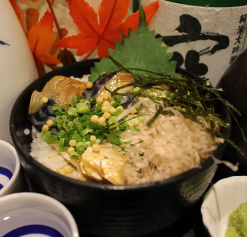 Hakata specialty: Sesame mackerel chazuke