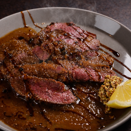 牛ハラミの山椒ソース