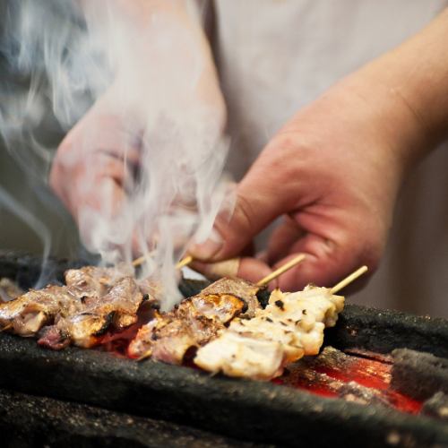 炭火焼き鳥食べ放題！