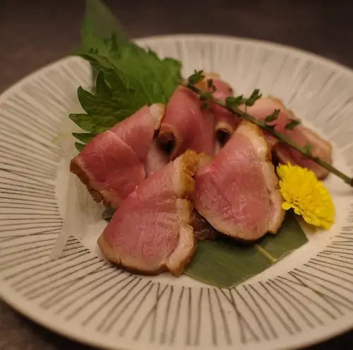 Kyoto duck raw meat