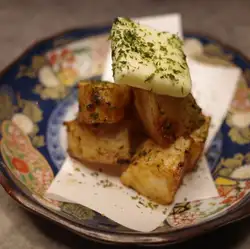 長芋の唐揚げ青のりバター