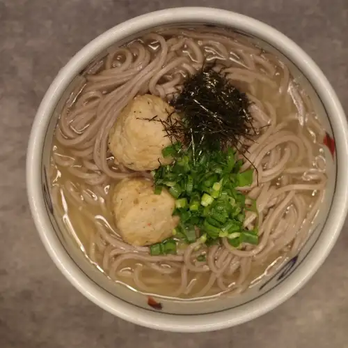 Chicken broth soba