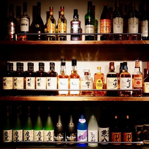お酒は多種類をご用意♪