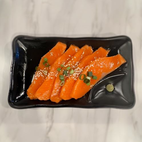 5 slices of soy sauce salmon