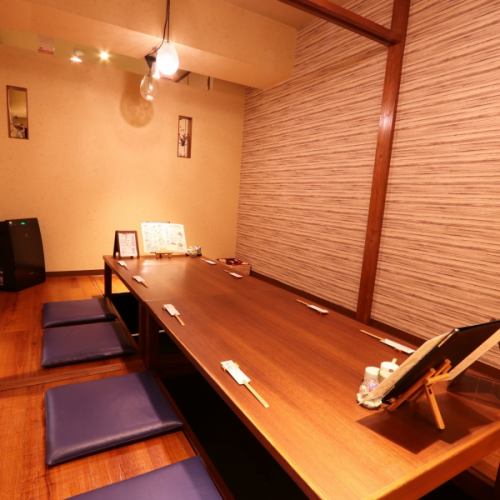 Private rooms can be diggered and relaxed comfortably ♪