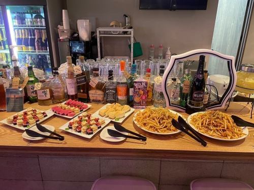 貸切、団体様向けのお食事もご用意♪