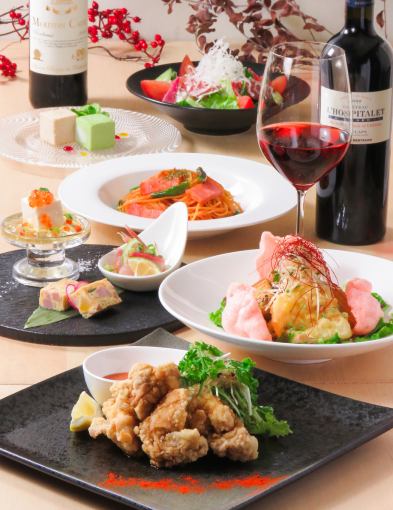 [For 2 or more people] Koyoshida special banquet course 90 minutes with all-you-can-drink for 5,500 yen (8 dishes in total) for casual dining