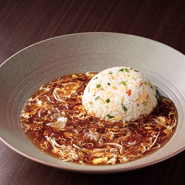 [Popular menu] Ank fried rice ※ Picture is shark fin bean fried rice 1200 yen