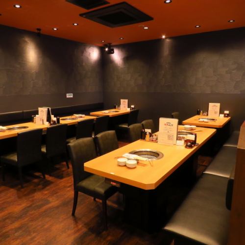 快適な空間で大人数もゆったり楽しめる◎