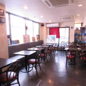 【貸切歓迎♪】10名様～24名様まで貸切OKの広々とした開放感のある店内♪仕事帰り飲み会や会社宴会など、少人数から大人数まで様々なシーンでご利用いただけます！お手軽コースから贅沢なコースまでコースも色々ご用意しております♪予算に合わせてのご相談も承ります！！