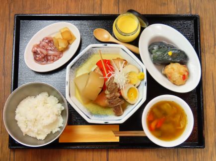 [Lunch only] Oden & dim sum set, 6 items in total