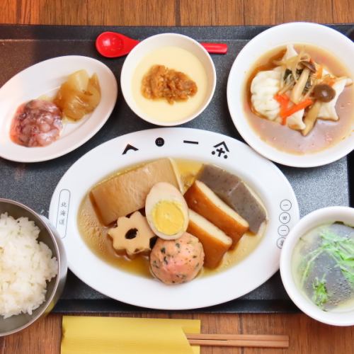 Oden and dim sum go together perfectly