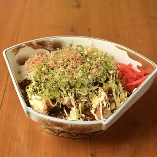 たこ焼き風　タコの唐揚げ