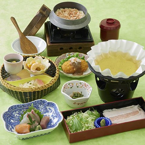 季節の特別御膳♪旬の素材が楽しめる季節の特別御膳です。