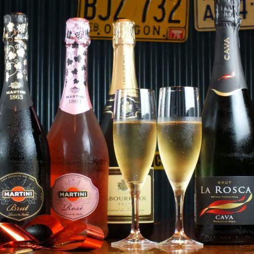 Popular sparkling wines