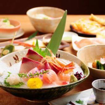 春天的味道【劍竹】菜餚8,800日元（含稅）【與朋友和家人度過美好時光】