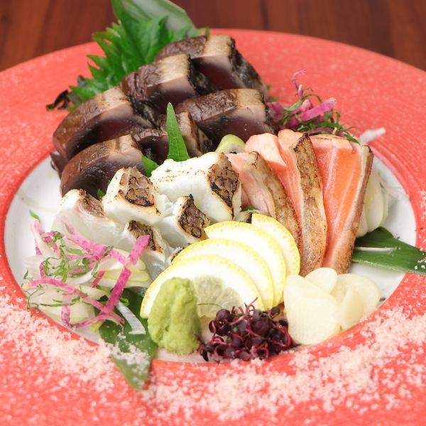 豪快！わら焼き盛り合わせ