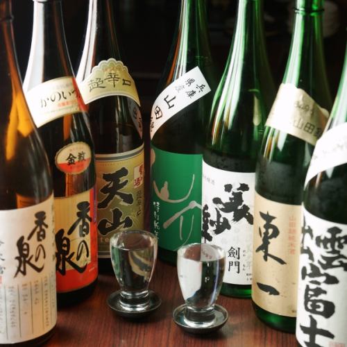 【日本酒】全種飲み放題2時間◇1,600円→1,100円