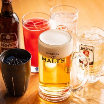 ★All-you-can-drink premium sake and shochu♪ [Premium all-you-can-drink 2,000 yen] *2,480 yen on Fridays