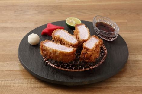 Thick-sliced pork with umami and richness