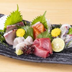 三種生魚片拼盤