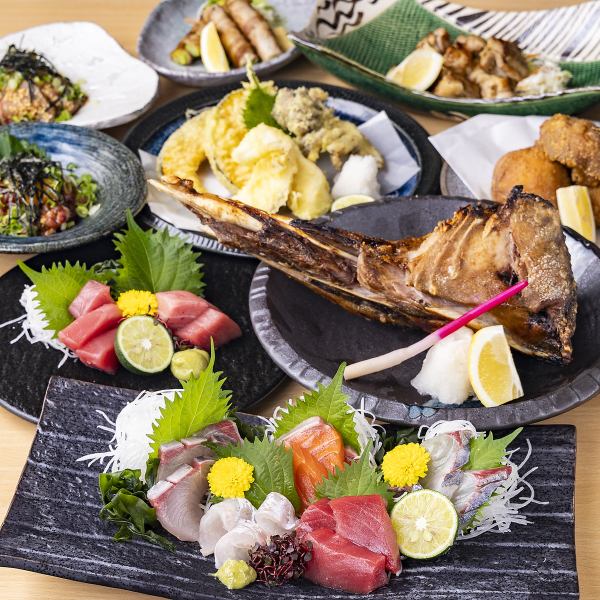 ≪各種宴会コースをご用意≫旬の食材を活かした飲み放題付きおまかせコースは3500円～とコスパ抜群！