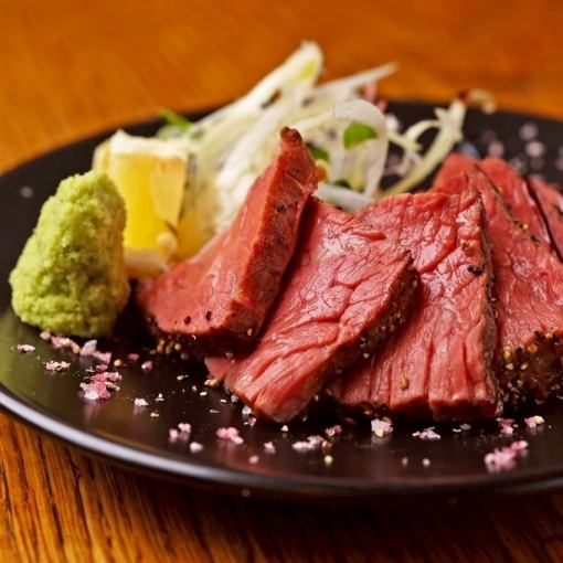 【日本酒最大100種飲放題付♪】120分制！　牛ハラミ炙り付き『竹』コース　全8品　4400円(税込)